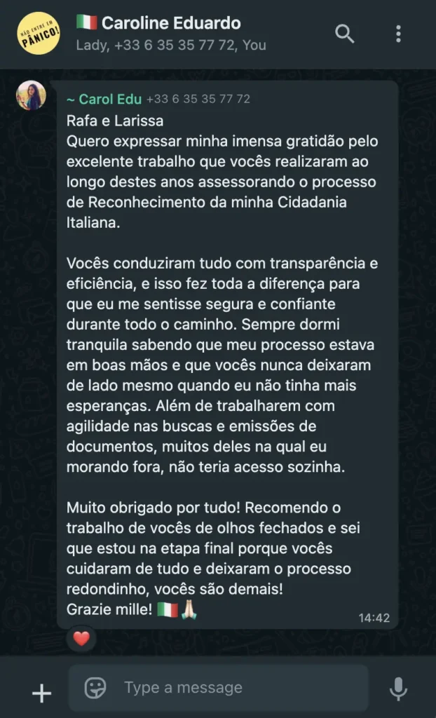 Cidadania Italiana